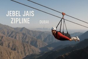 Jebel Jais Zipline from Dubai